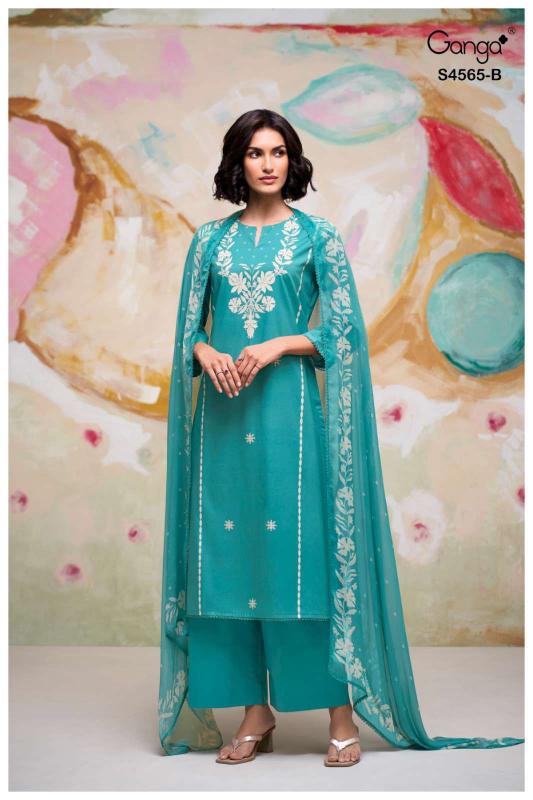 Ganga Ishvya 4565 catalog mdl salwar kameez wholesale