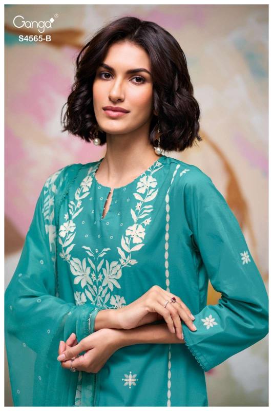 Ganga Ishvya 4565 catalog mdl salwar kameez wholesale