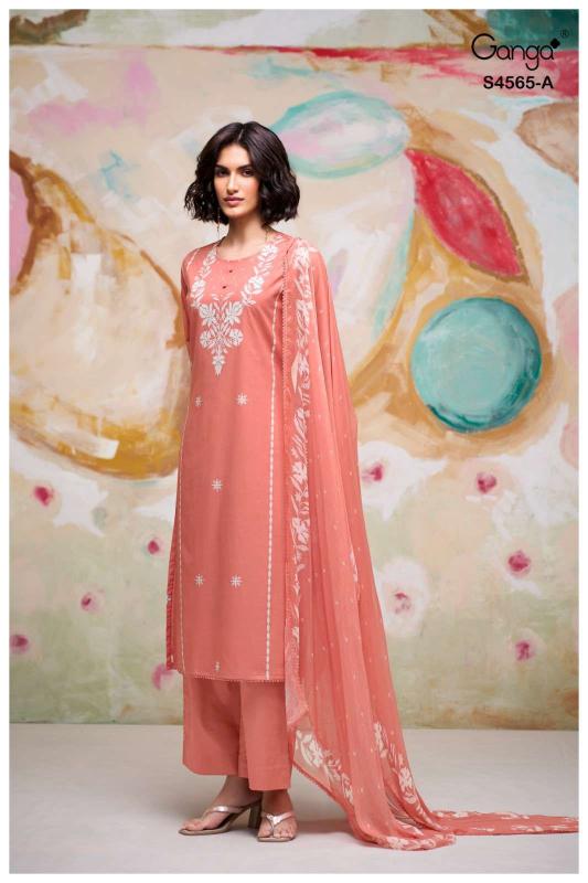 Ganga Ishvya 4565 catalog mdl salwar kameez wholesale
