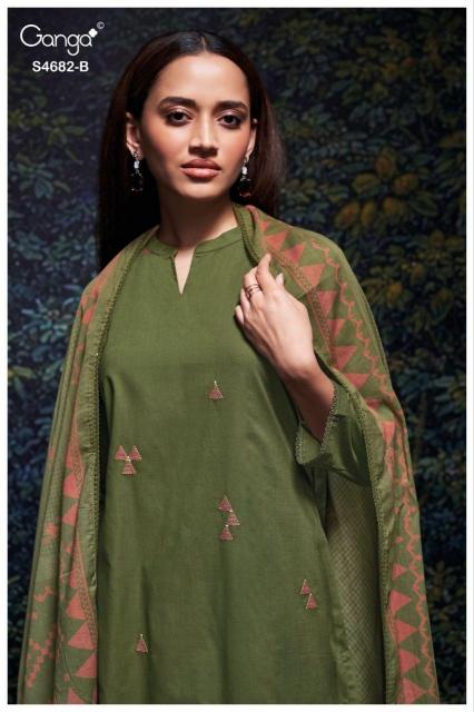 Ganga Ivaera 4682 catalog daily wear salwar kameez wholesale