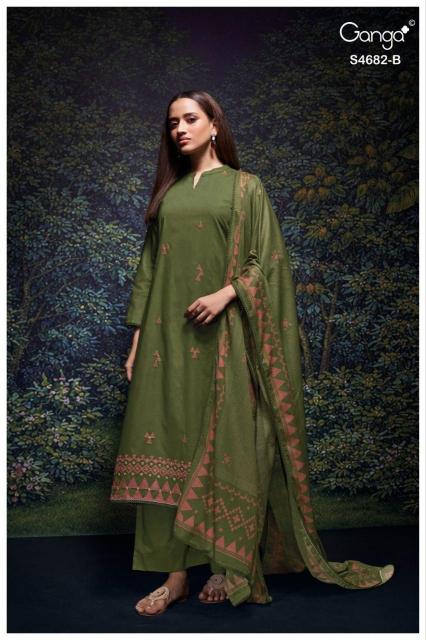 Ganga Ivaera 4682 catalog daily wear salwar kameez wholesale