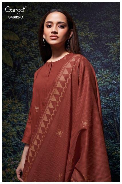 Ganga Ivaera 4682 catalog daily wear salwar kameez wholesale