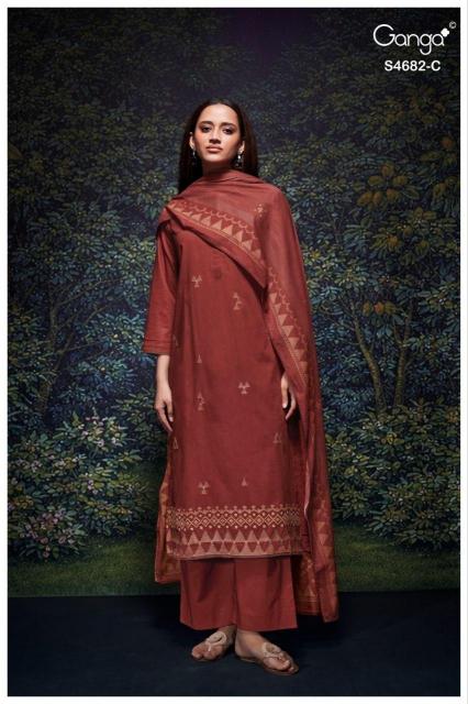 Ganga Ivaera 4682 catalog daily wear salwar kameez wholesale