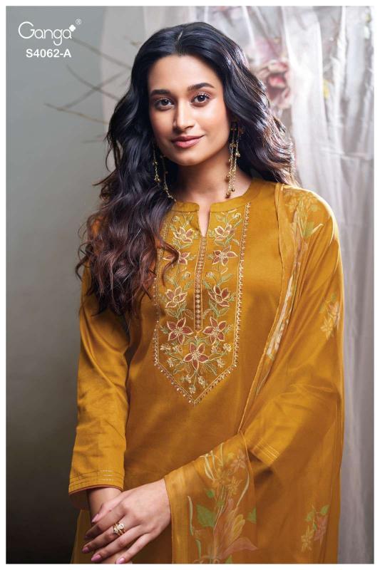 Ganga Izyra 4062 catalog online wholesale salwar kameez cod available 