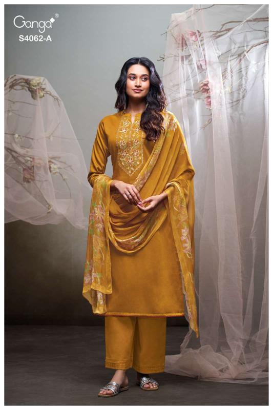 Ganga Izyra 4062 catalog online wholesale salwar kameez cod available 