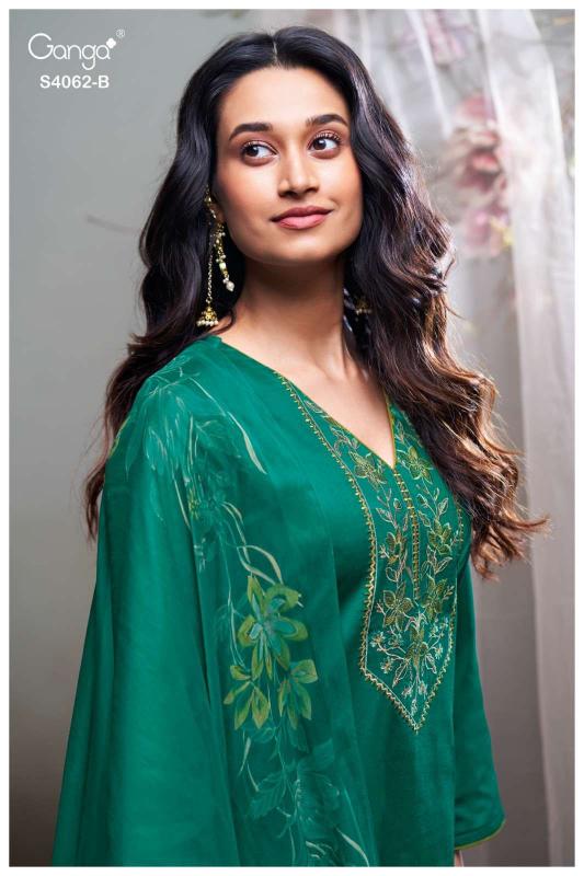 Ganga Izyra 4062 catalog online wholesale salwar kameez cod available 