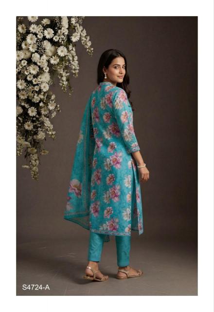 Ganga Jimena 4724 catalog wholesale salwar kameez in jaipur 