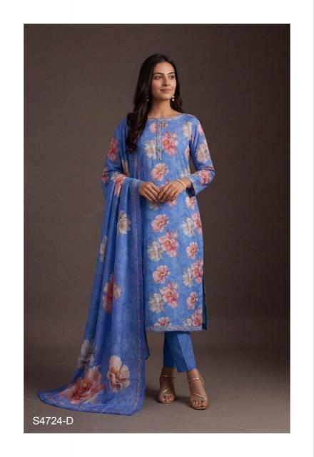 Ganga Jimena 4724 catalog wholesale salwar kameez in jaipur 