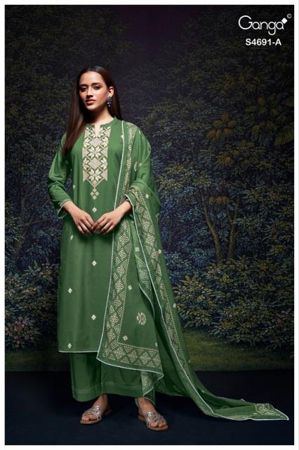 Ganga Juvira 4691 catalog cheap salwar kameez wholesale