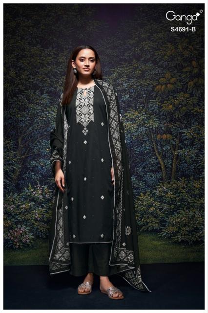 Ganga Juvira 4691 catalog cheap salwar kameez wholesale