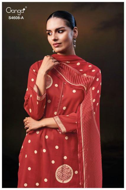 Ganga Jyla 4608 catalog salwar kameez wholesaler forms