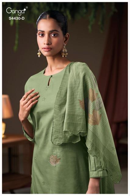 Ganga Keshaa 4430 catalog wholesale unstitched salwar kameez material in bangalore