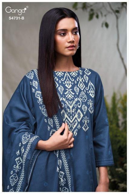 Ganga Lakshika 4731 catalog daily wear salwar kameez wholesale