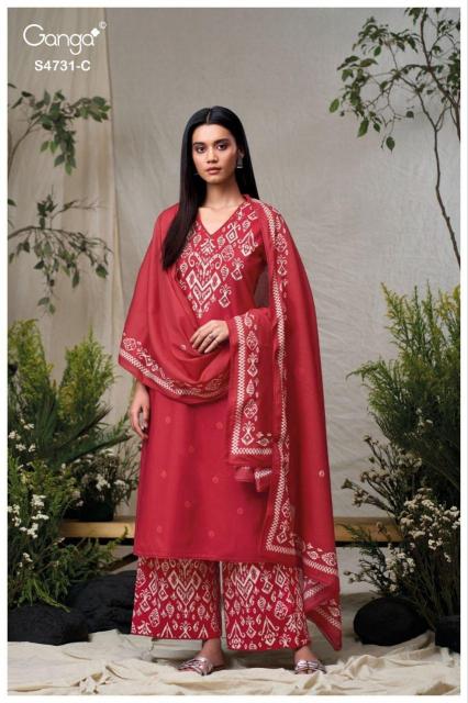 Ganga Lakshika 4731 catalog daily wear salwar kameez wholesale