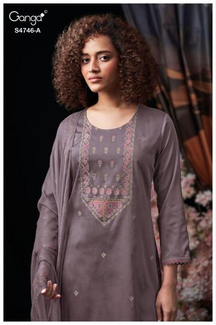 Ganga Nehira 4746 catalog chennai salwar kameez wholesaler 