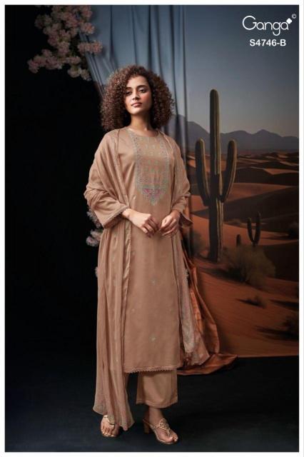 Ganga Nehira 4746 catalog chennai salwar kameez wholesaler 