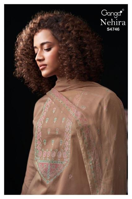 Ganga Nehira 4746 catalog chennai salwar kameez wholesaler 