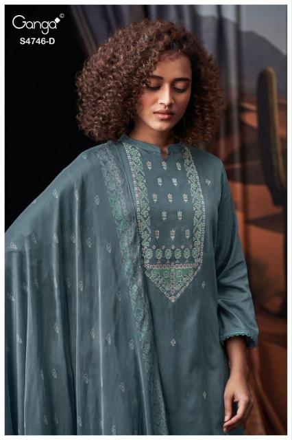 Ganga Nehira 4746 catalog chennai salwar kameez wholesaler 