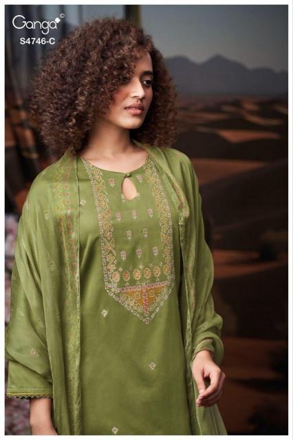 Ganga Nehira 4746 catalog chennai salwar kameez wholesaler 