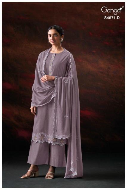 Ganga Nishira 4671 catalog buy wholesale salwar kameez online