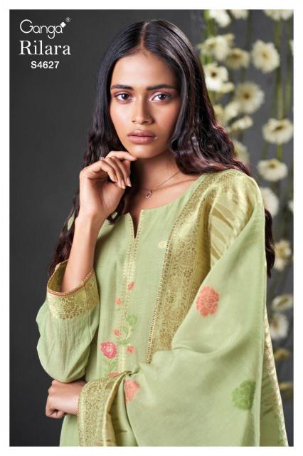 Ganga Rilara 4627 catalog churidar salwar kameez wholesale market