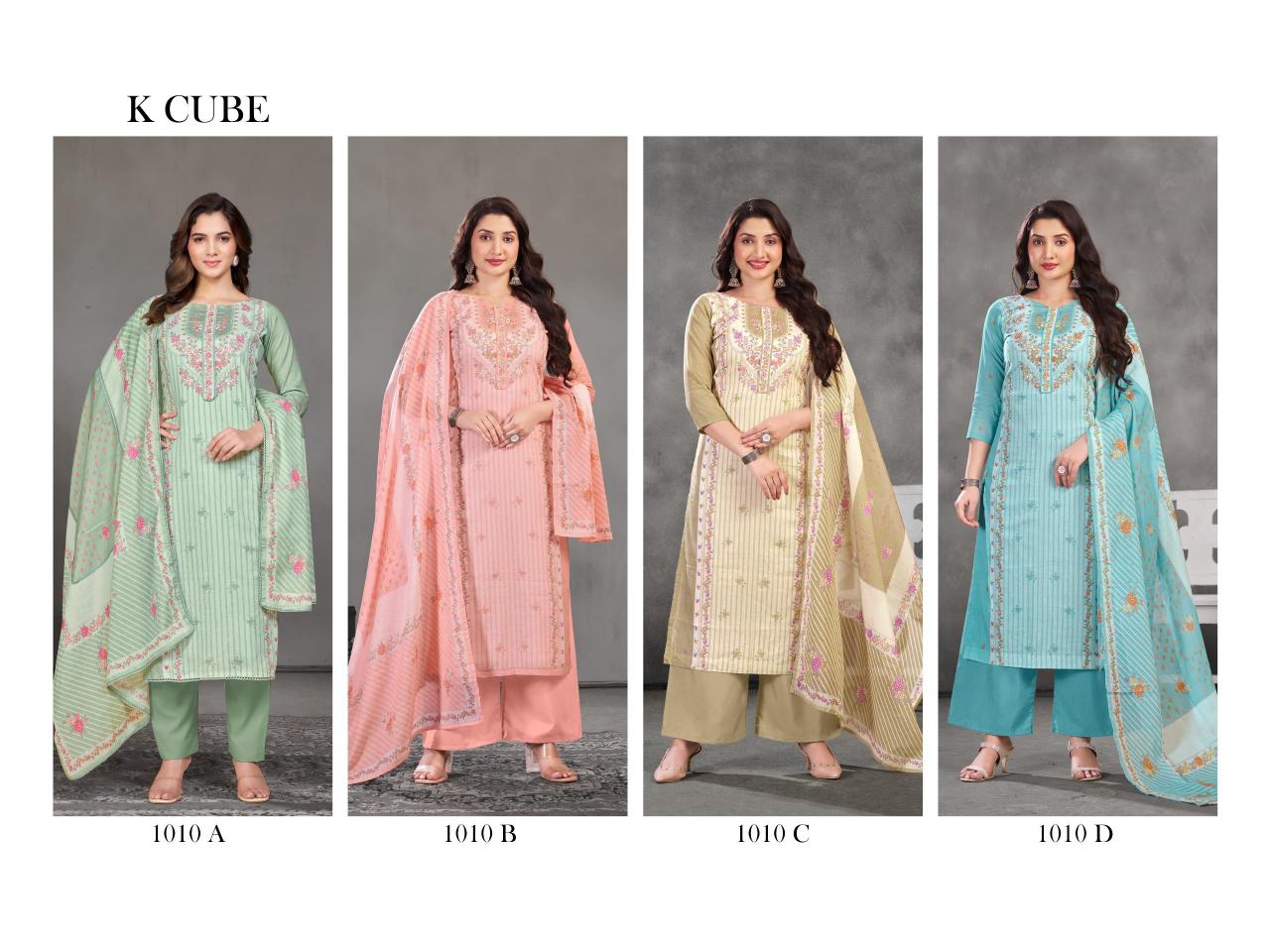 Ganga Ruchi 1010 catalog indian salwar kameez wholesale uk