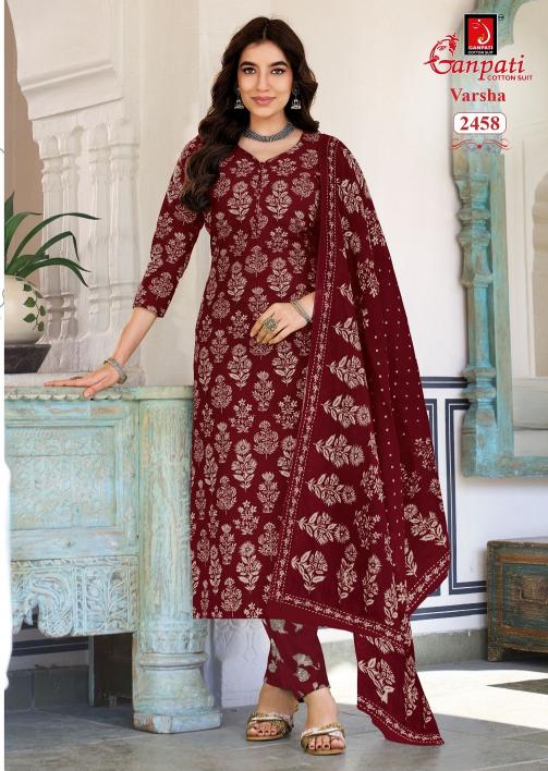 Ganpati Varsha Vol-14 – Kurti Pant With Dupatta - Wholesale Catalog