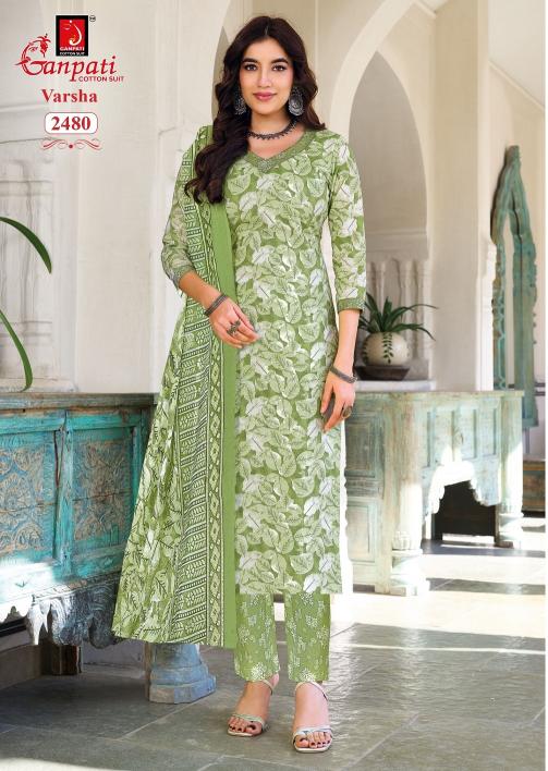 Ganpati Varsha Vol-14 – Kurti Pant With Dupatta - Wholesale Catalog