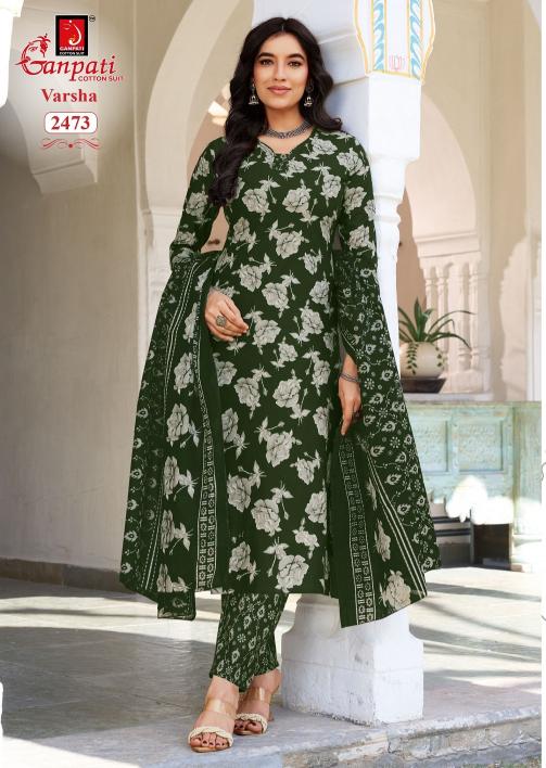 Ganpati Varsha Vol-14 – Kurti Pant With Dupatta - Wholesale Catalog