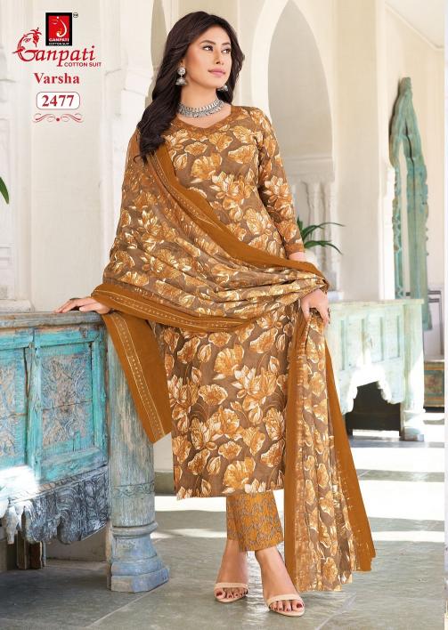 Ganpati Varsha Vol-14 – Kurti Pant With Dupatta - Wholesale Catalog