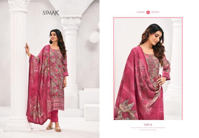 Glossy Simar Kohira 1207 catalog salwar kameez pakistani wholesale