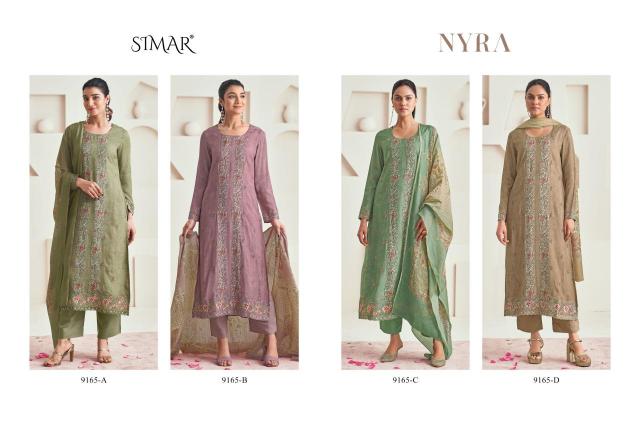 Glossy Simar Nyra 9165 catalog online wholesale wedding salwar kameez