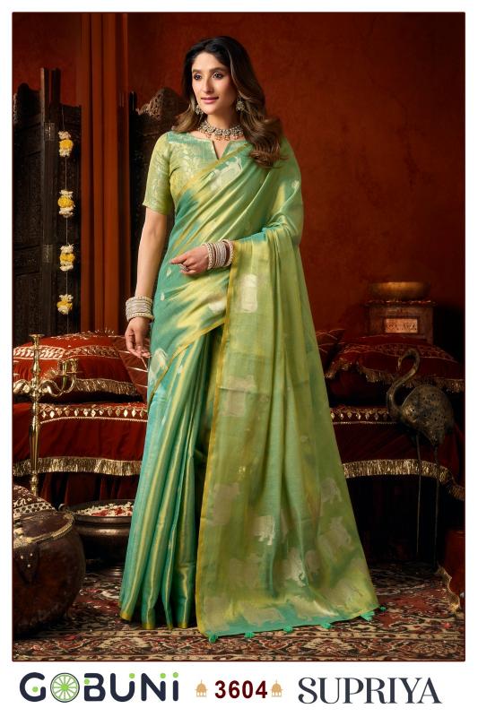 Gobuni Supriya catalog tissue silk sarees
