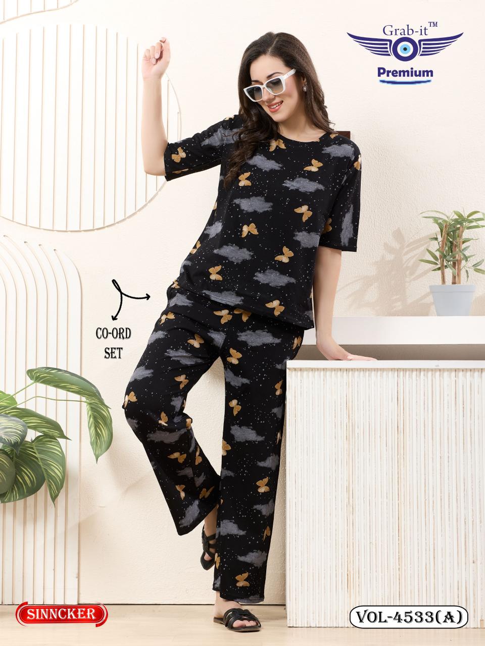 Grab it 4533 catalog night dress wholesaler in chennai