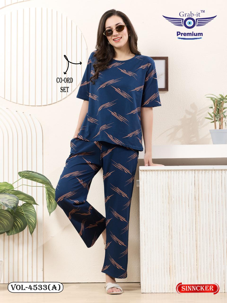 Grab it 4533 catalog night dress wholesaler in chennai