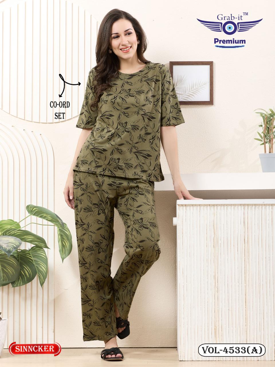 Grab it 4533 catalog night dress wholesaler in chennai