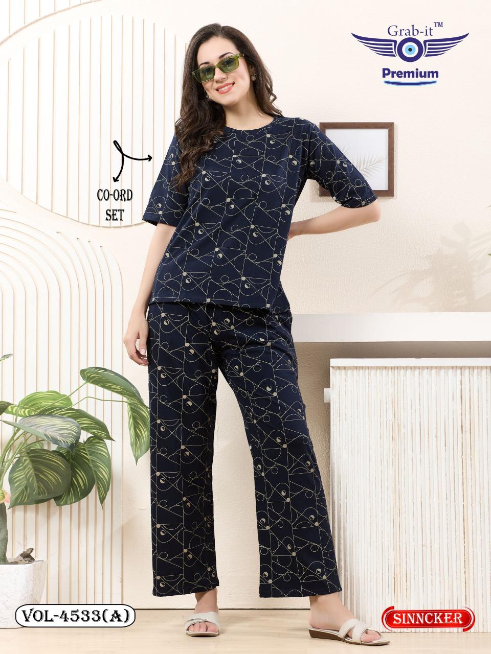 Grab it 4533 catalog night dress wholesaler in chennai
