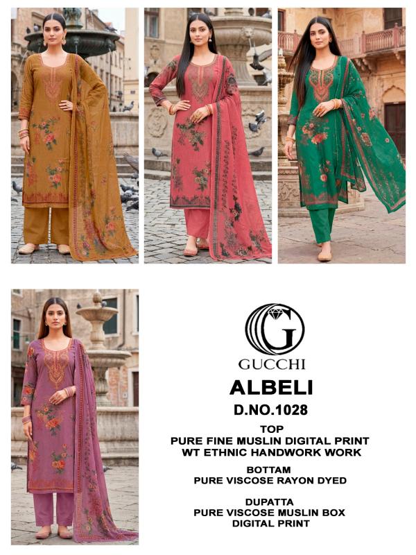 Gucchi Albeli 1028 catalog wholesale market for salwar kameez in delhi