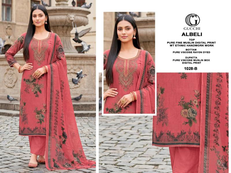 Gucchi Albeli 1028 catalog wholesale market for salwar kameez in delhi