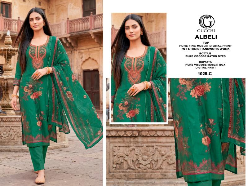 Gucchi Albeli 1028 catalog wholesale market for salwar kameez in delhi