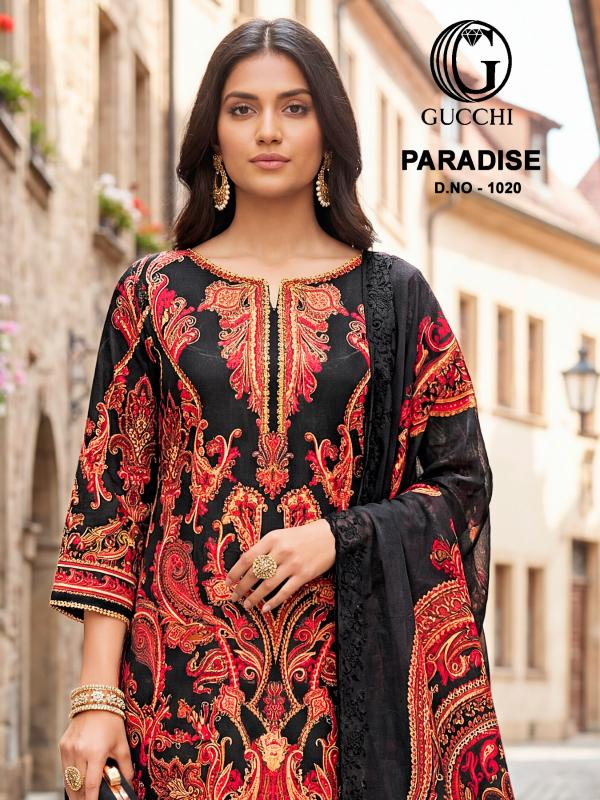 Gucchi Paradise 1020 catalog wholesale dealers in salwar kameez surat