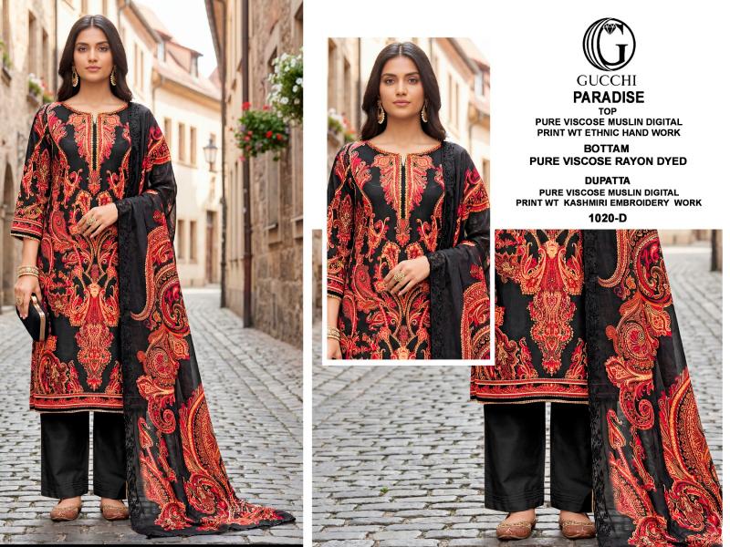 Gucchi Paradise 1020 catalog wholesale dealers in salwar kameez surat