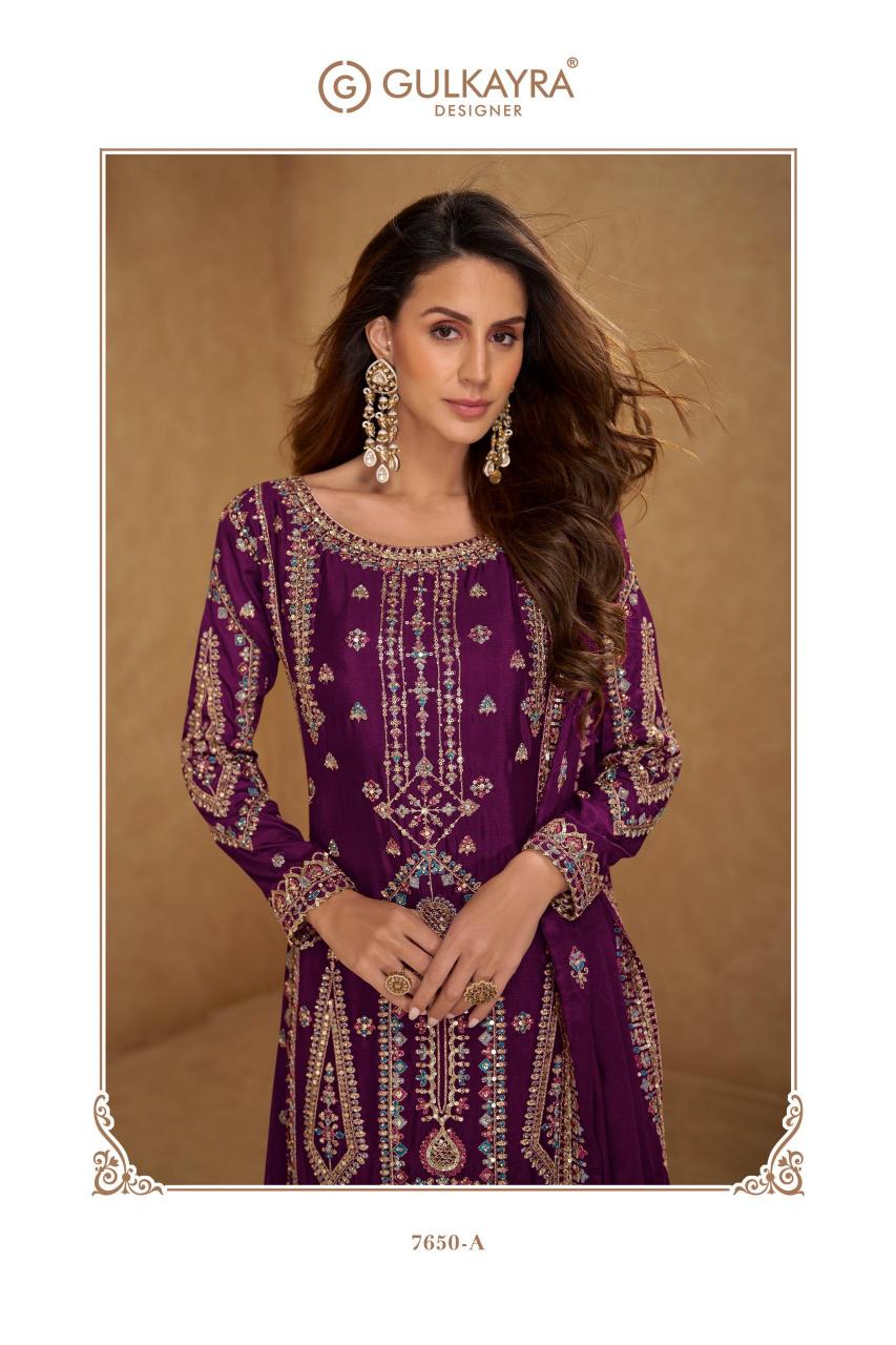 Gulkayra Hirni catalog online wholesale pakistani wedding salwar kameez