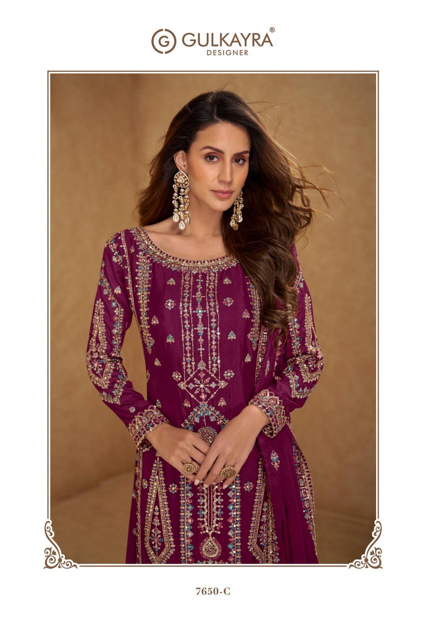 Gulkayra Hirni catalog online wholesale pakistani wedding salwar kameez