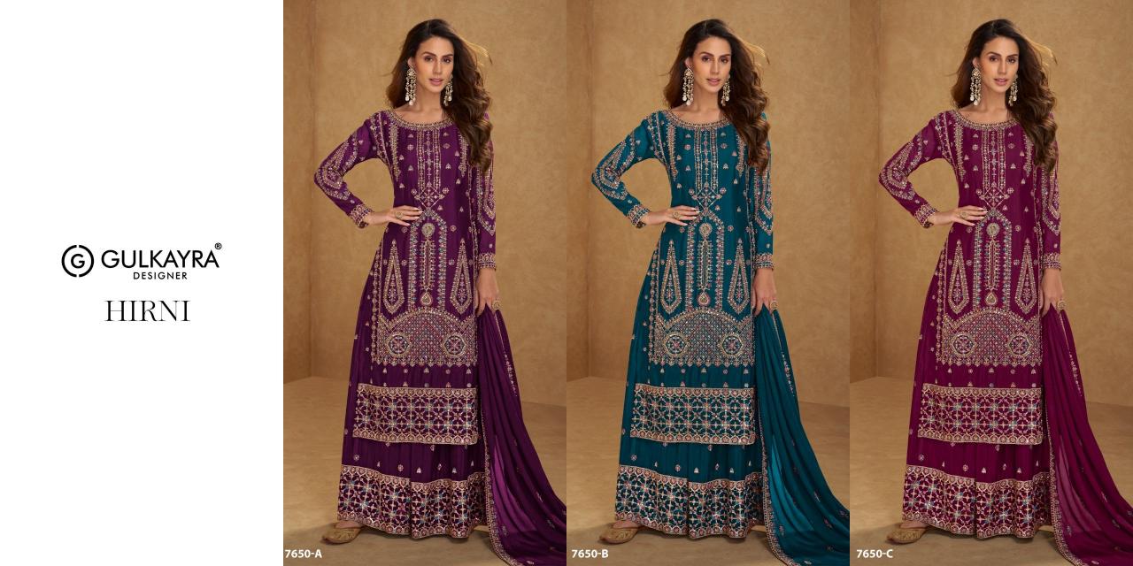 Gulkayra Hirni catalog online wholesale pakistani wedding salwar kameez