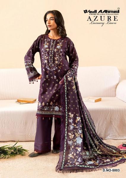 Gull Aahmed Azure Vol 5 catalog pakistani lawn suits wholesale in india