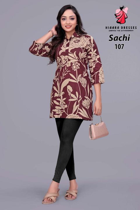 Hiaara Sachi Vol-1 – Short Tops latest kurtis