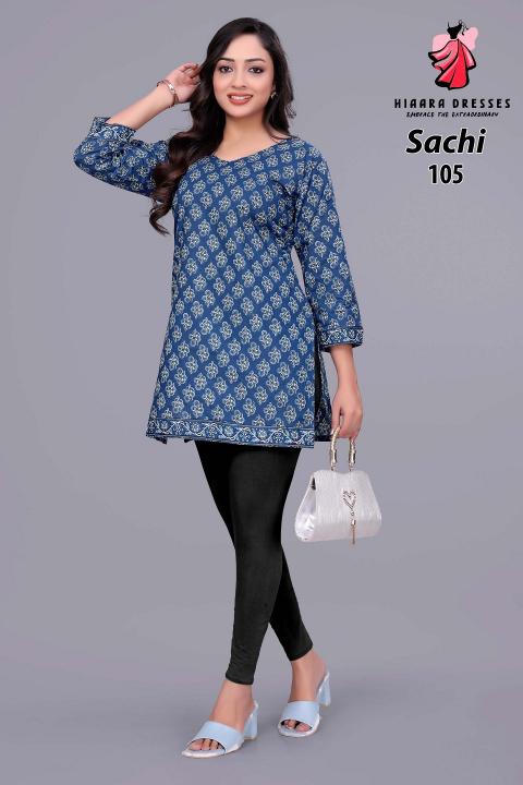 Hiaara Sachi Vol-1 – Short Tops latest kurtis