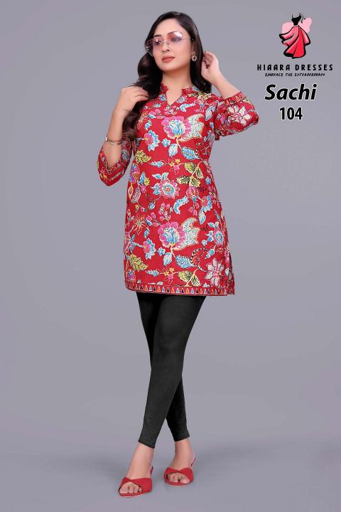 Hiaara Sachi Vol-1 – Short Tops latest kurtis