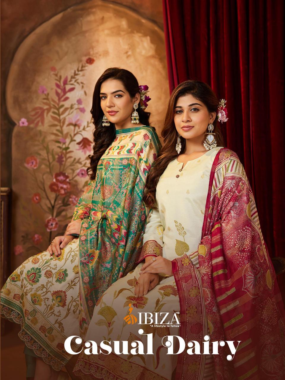 Ibiza Casual Dairy catalog unstitched salwar kameez wholesalers in kolkata